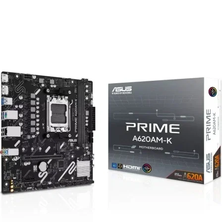 Asus Prime A620AM-K Micro ATX DDR5 AM5 Asus Prime A620AM-K Micro ATX DDR5 AM5